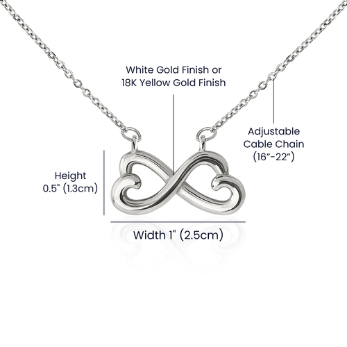 Happy Birthday Luxury Necklace - Personalised Gift for Daughter / Granddaughter